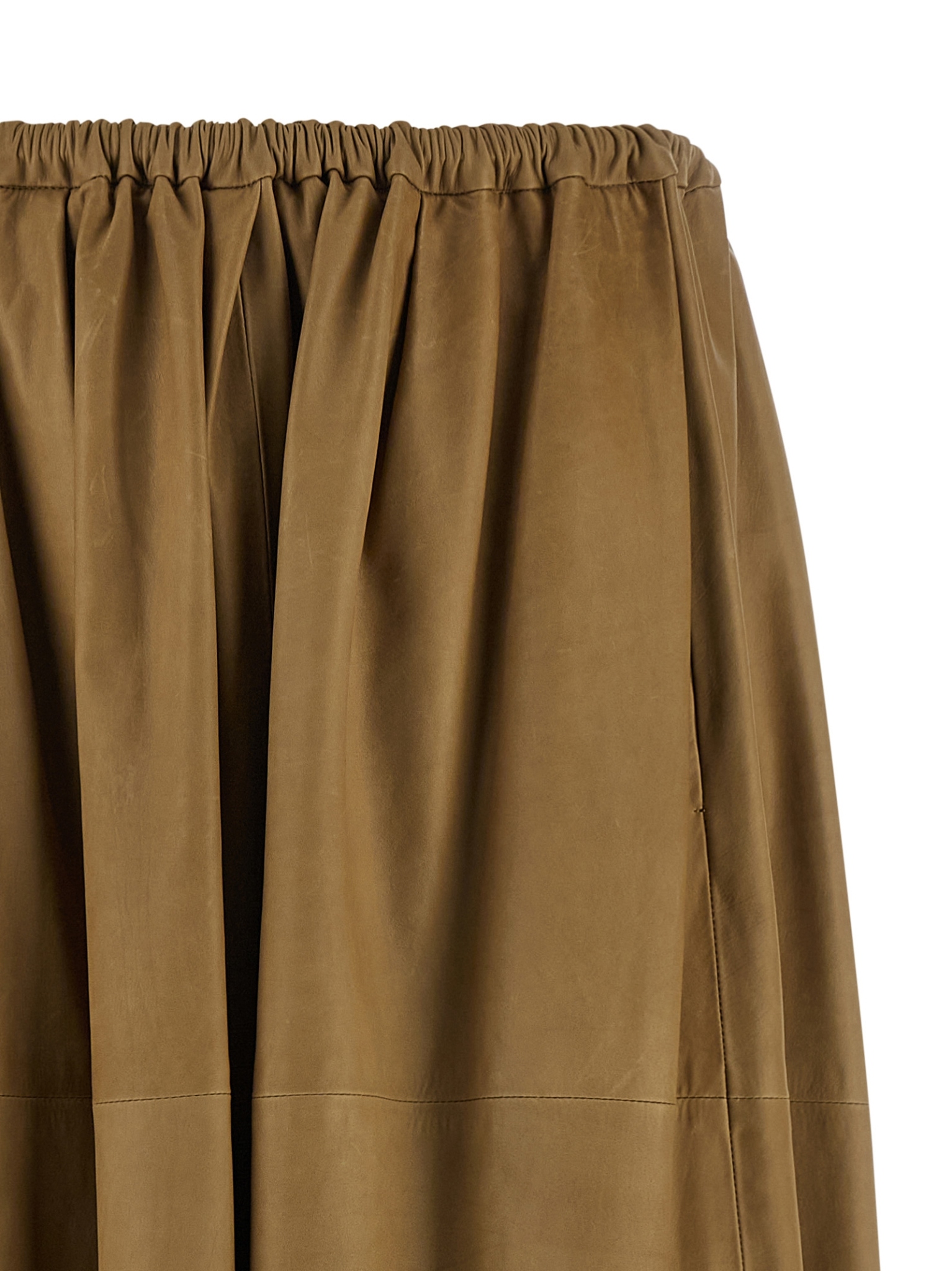 [AURALEE] Long skirt SS26 A26SS03CBKHAKIBEIGE