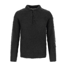 [AURALEE] T-shirts Long Sleeve FW25 A25AP01KMINKBLACK