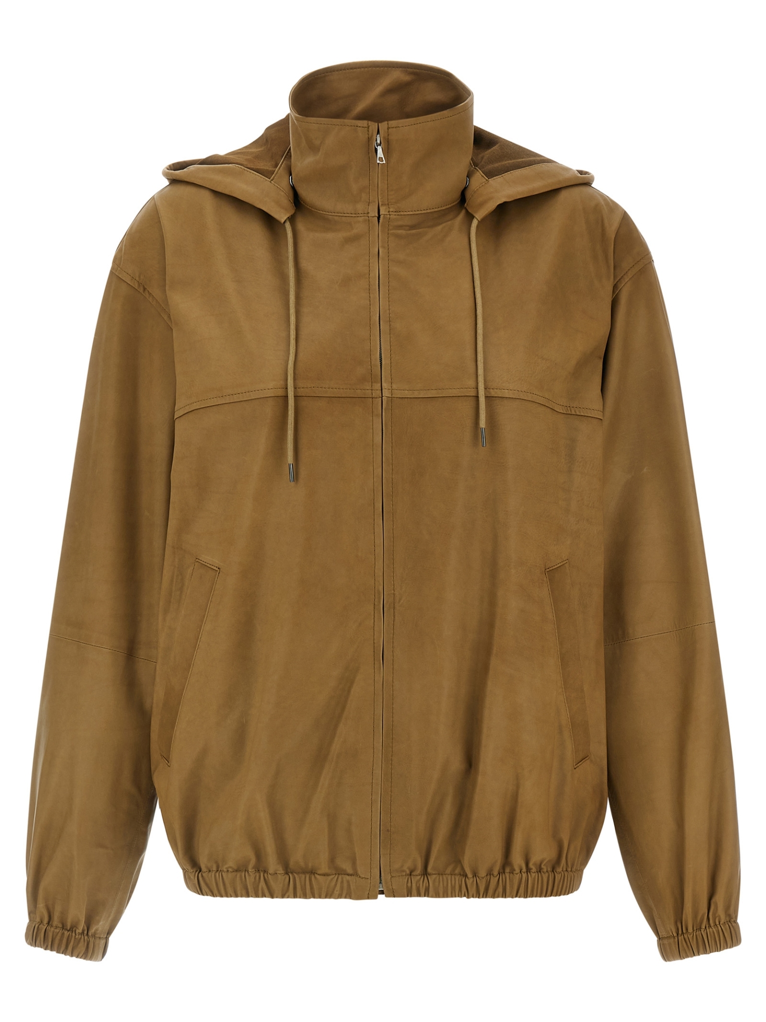 [AURALEE] Casual Jacket SS26 A26SB02CBKHAKIBEIGE