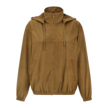 [AURALEE] Casual Jacket SS26 A26SB02CBKHAKIBEIGE