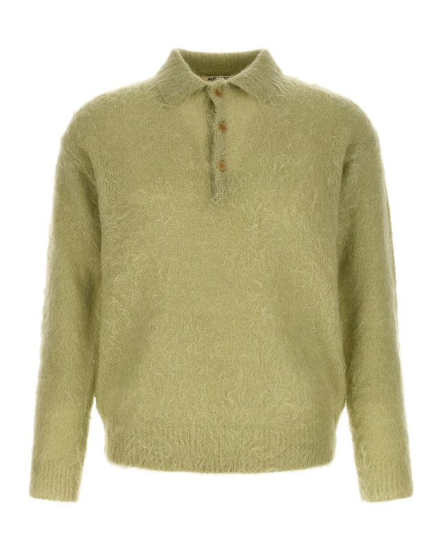 [AURALEE] T-shirts Long Sleeve FW25 A25AP01KMLIGHTKHAKI