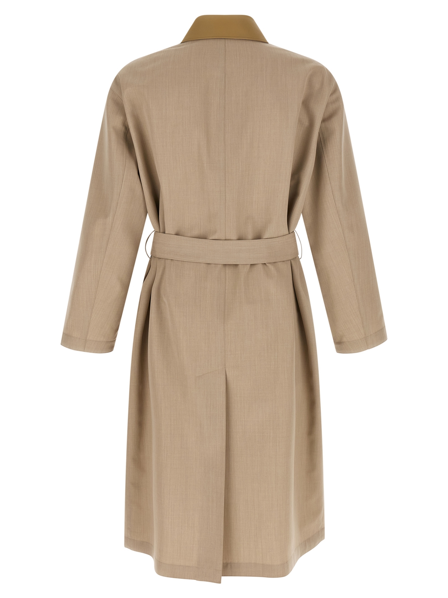 [AURALEE] Coat SS26 A26SC01WCTOPGRAYBEIGE
