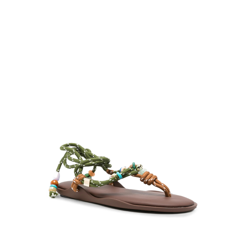 [Flowze] Sandals FW26 FLO TWIN WITH BEADS BRMGR