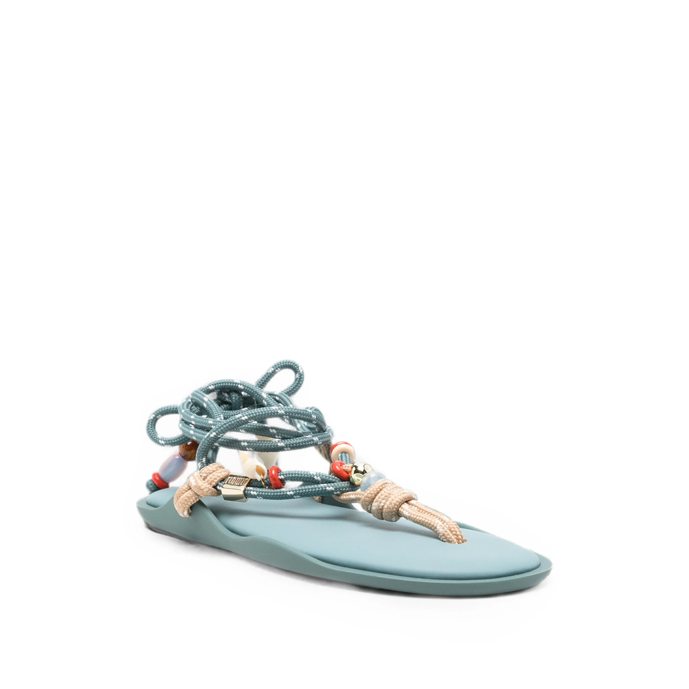 [Flowze] Sandals FW26 FLO TWIN WITH BEADS TEAL