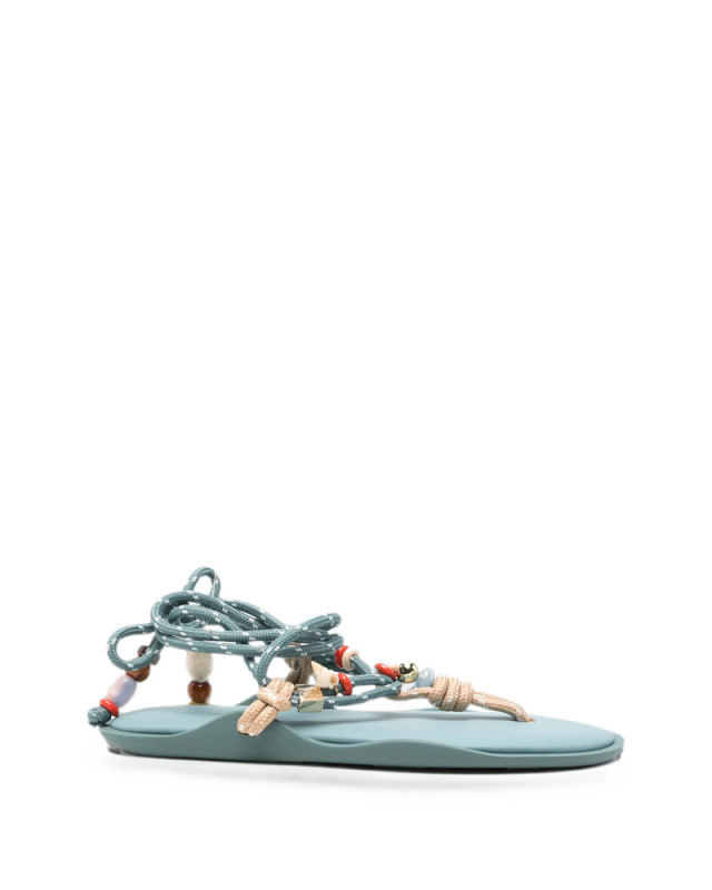 [Flowze] Sandals FW26 FLO TWIN WITH BEADS TEAL