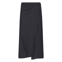 [VICTORIA BECKHAM] Long skirt FW26 1326WSK007362DDARK GREY MELANGE