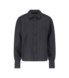 [VICTORIA BECKHAM] Shirts Long Sleeve FW26 1326WSH007474FDARK GREY MELANGE
