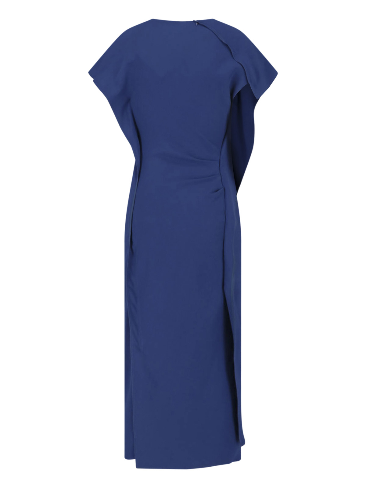 [VICTORIA BECKHAM] Short sleeve dress FW26 1326WDR007380BDARK OCEAN