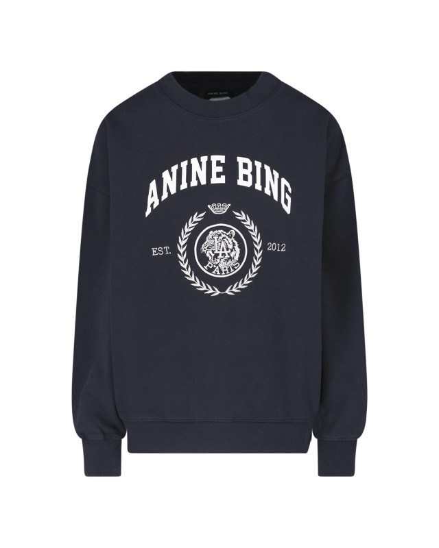 [Anine Bing] Sweatshirt FW26 A 08 12679 VTG3VINTAGE BLACK