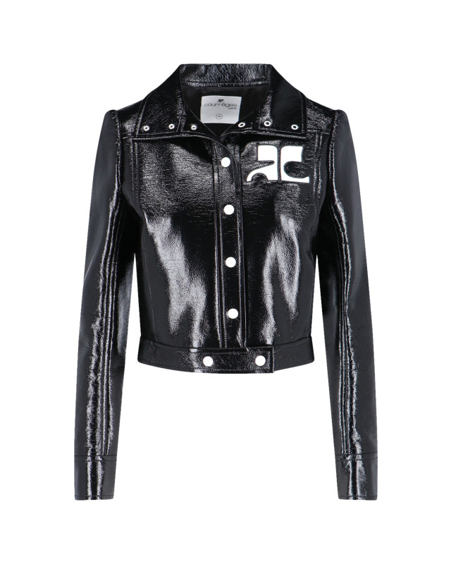 [Courreges] Leather Jacket FW26 PERCBL005VY00149999