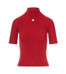 [Courreges] Knitwear FW26 PERMPU026FI00014034 RED