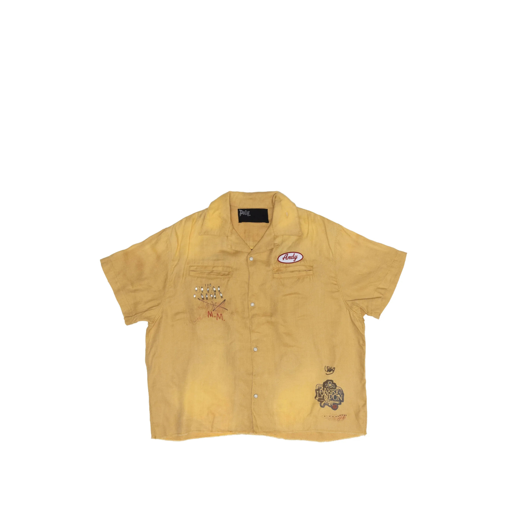 [Paly Hollywood] Shirts Short Sleeve FW26 10U003Q1010  YELLO