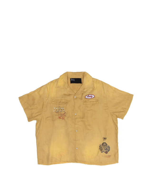 [Paly Hollywood] Shirts Short Sleeve FW26 10U003Q1010  YELLO