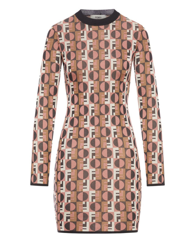 [Fendi] Long sleeve dress SS26 FZDD92AYLVF1T6N