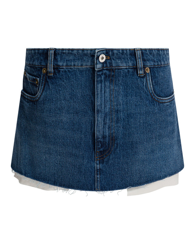 [Miu Miu] Mini skirt SS26 GWD27810BFF0008 S OOO