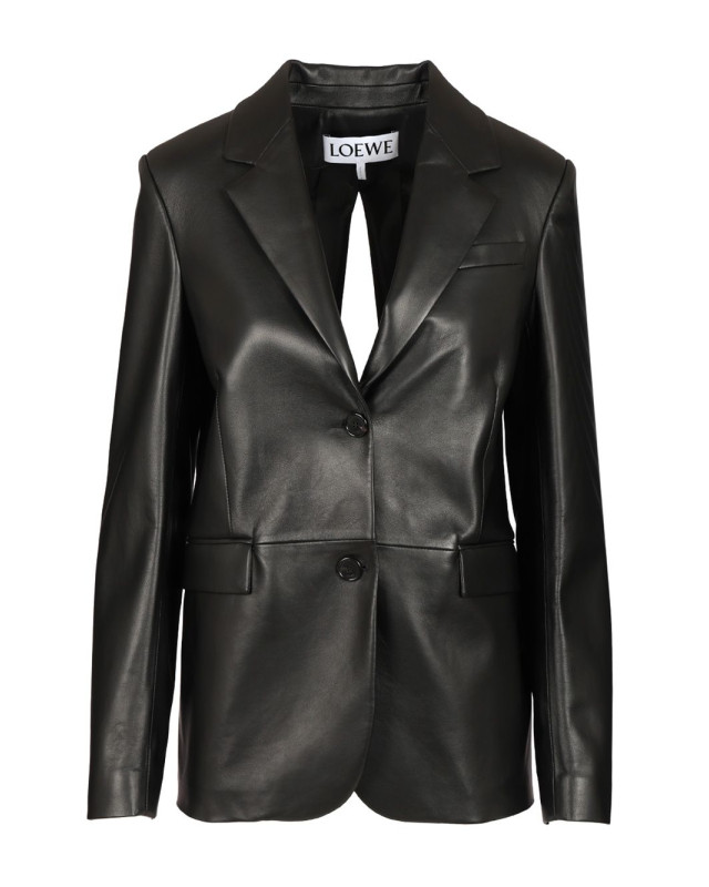 [Loewe] Leather Jacket FW25 S359Y19LAK1100