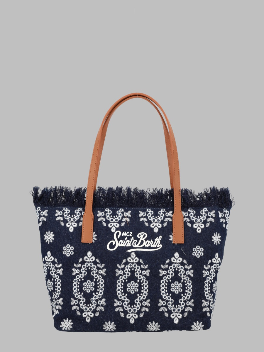 [MC2 Saint Barth] Shoulder bag SS26 CBMF001_01773LDENIMDARK