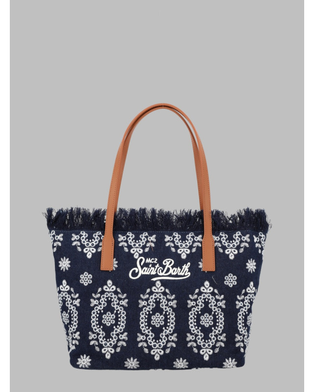 [MC2 Saint Barth] Shoulder bag SS26 CBMF001_01773LDENIMDARK