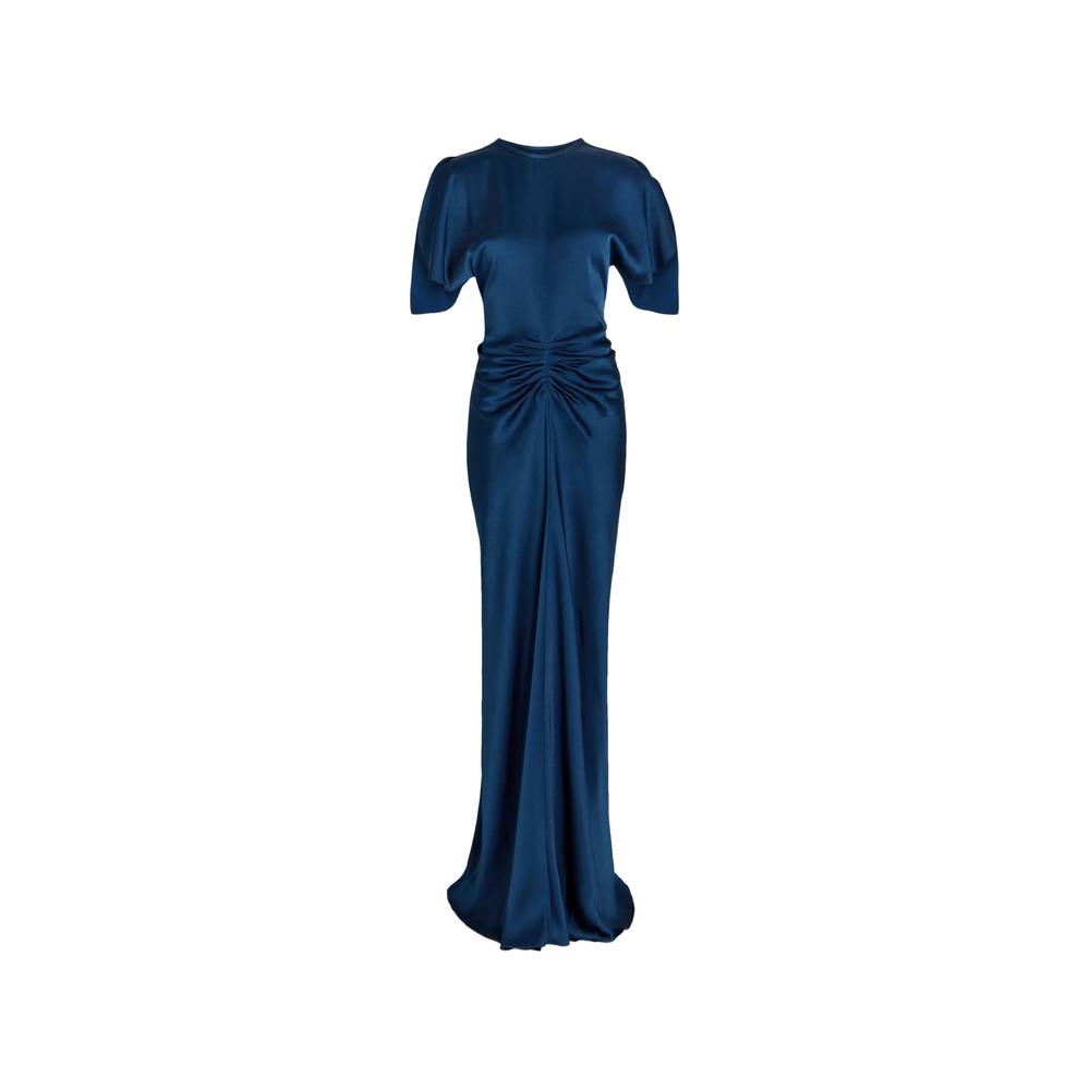 [VICTORIA BECKHAM] Short sleeve dress FW26 1226WDR007004A  DKOCE
