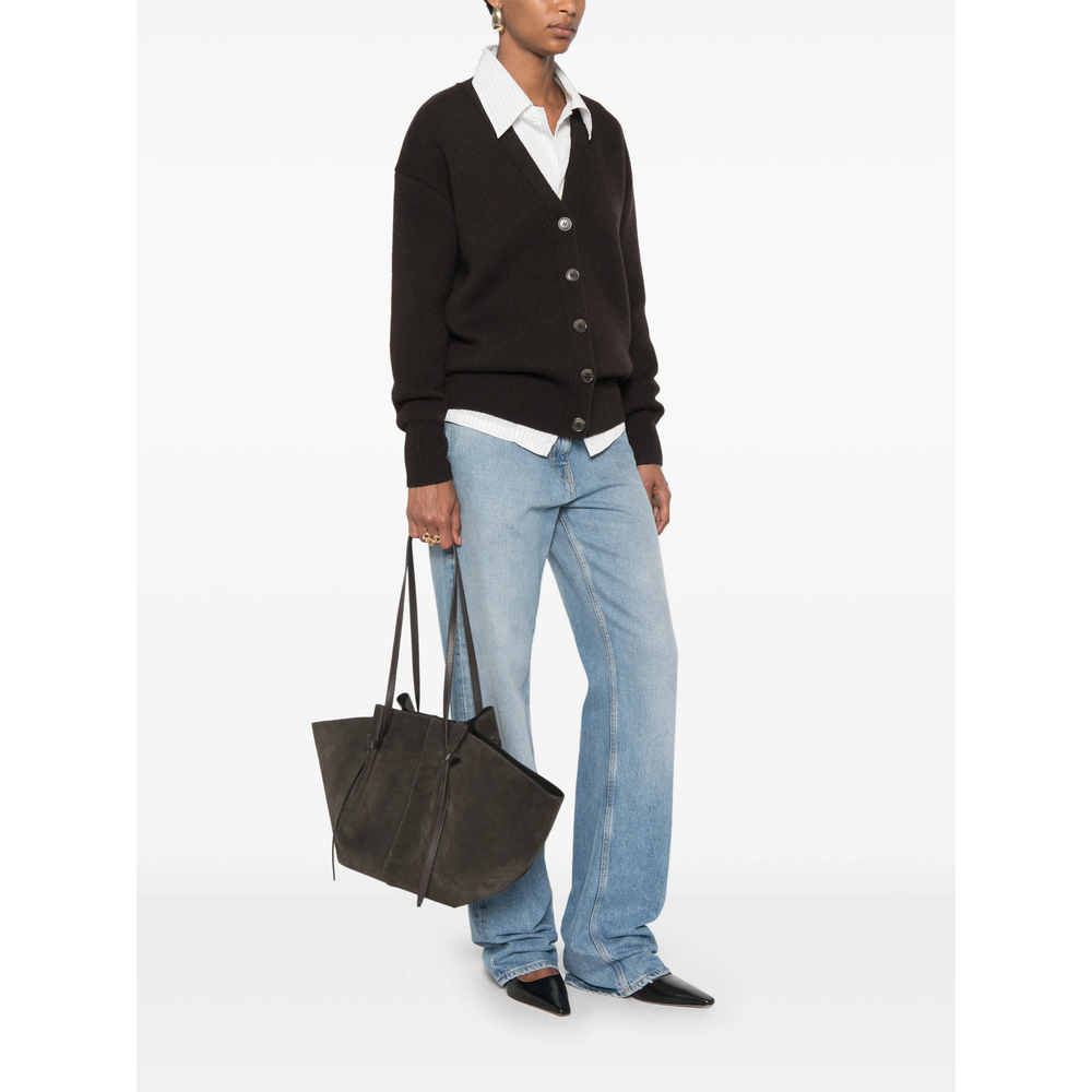 [YUZEFI] Shoulder bag FW26 LARGE MOCHI SUEDE GANAC
