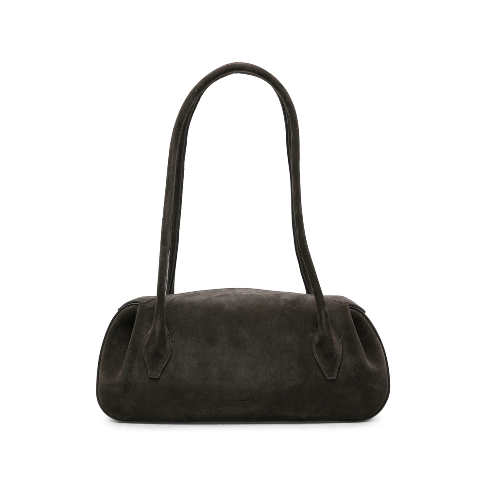 [YUZEFI] Shoulder bag FW26 OYSTER SHOULDE SUEDE GANAC
