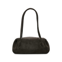 [YUZEFI] Shoulder bag FW26 OYSTER SHOULDE SUEDE GANAC