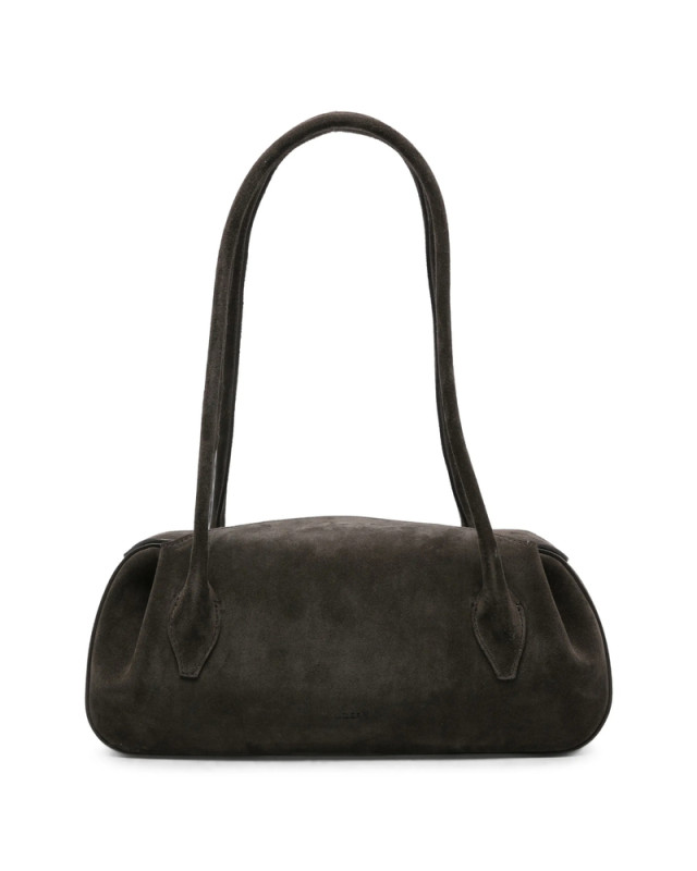 [YUZEFI] Shoulder bag FW26 OYSTER SHOULDE SUEDE GANAC