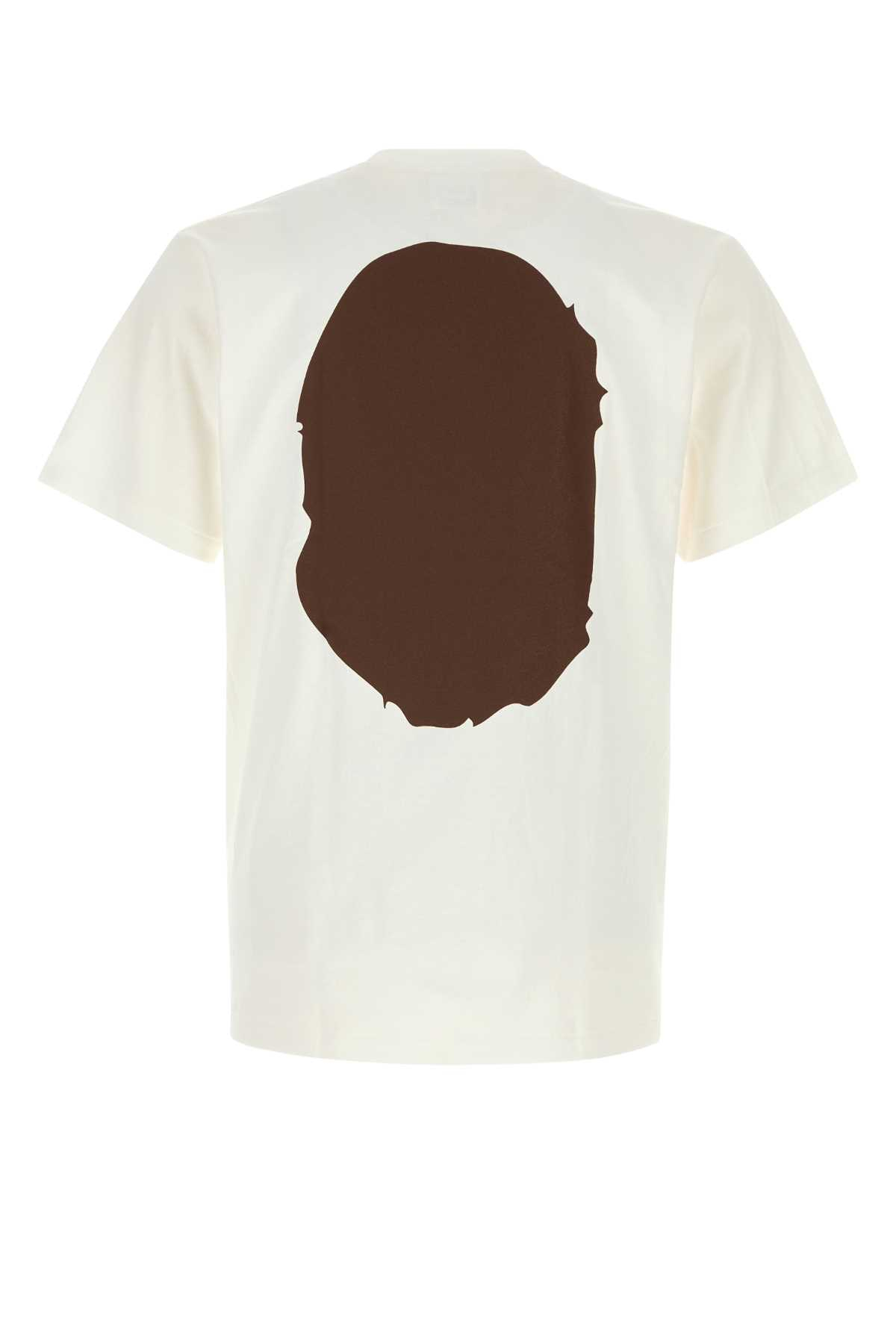 [BAPE] T-shirts Short Sleeve FW26 001TEM301002M WHITE