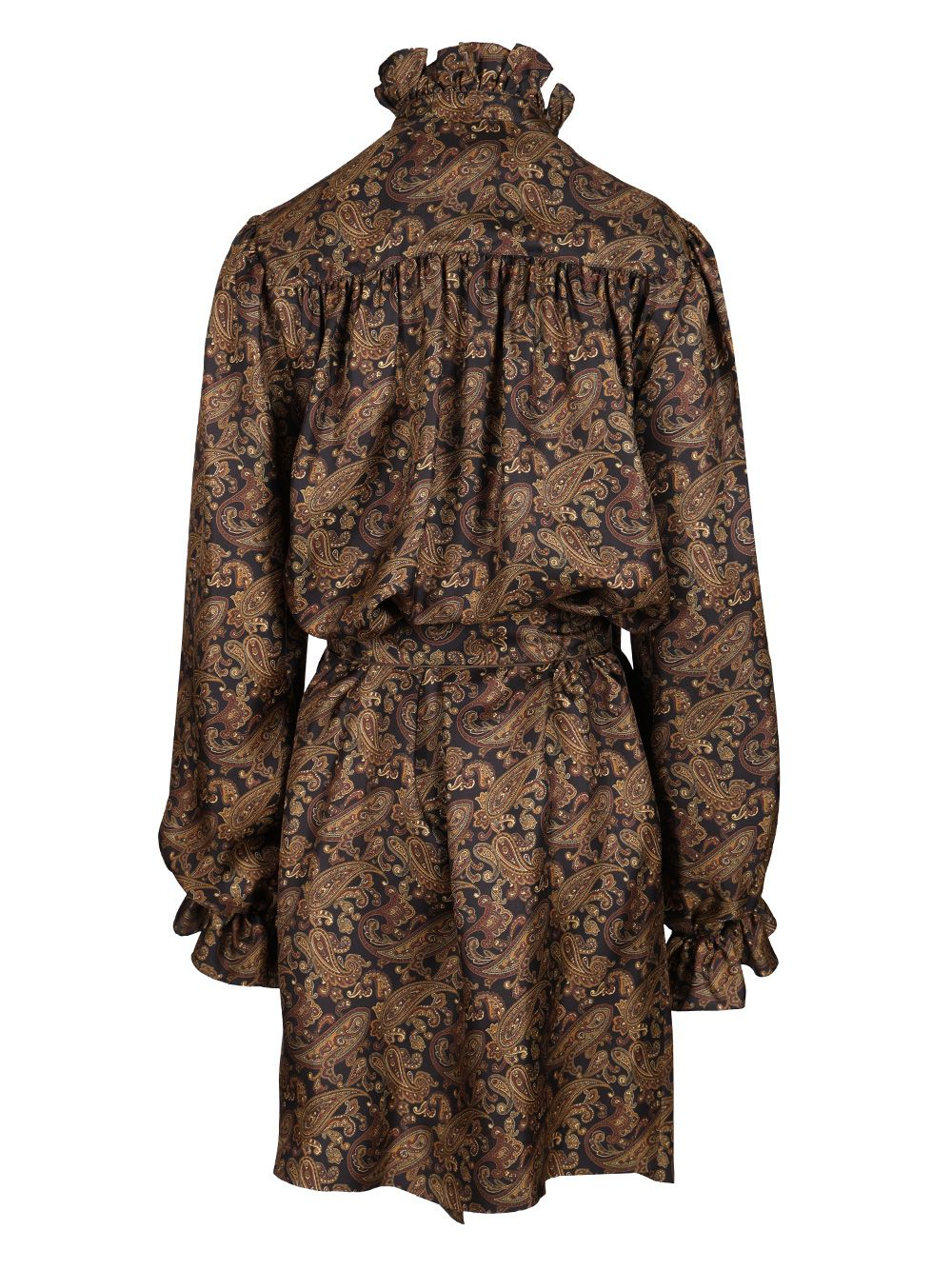 [Saint Laurent] Long sleeve dress SS25 828304Y6K904775