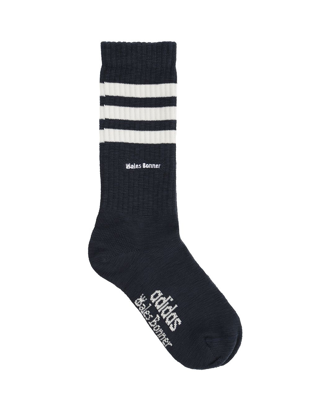 [Adidas X Wales Bonner] Socks FW25 JV8684NTNAVY/CWHITE
