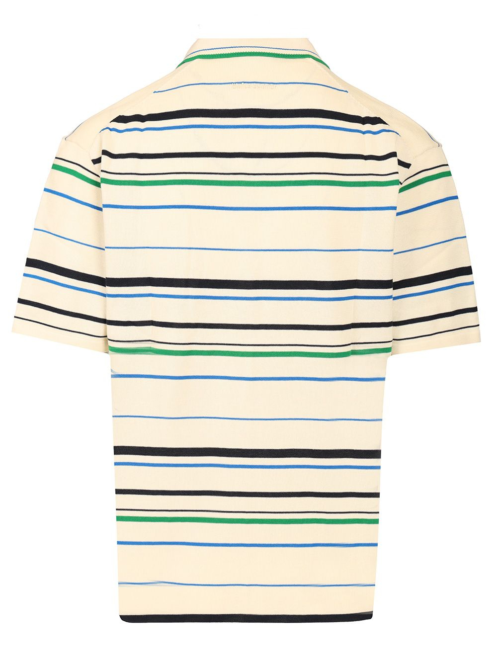 [Adidas X Wales Bonner] T-shirts Short Sleeve FW25 JM8203WONWHI/GREEN/BLUBIR