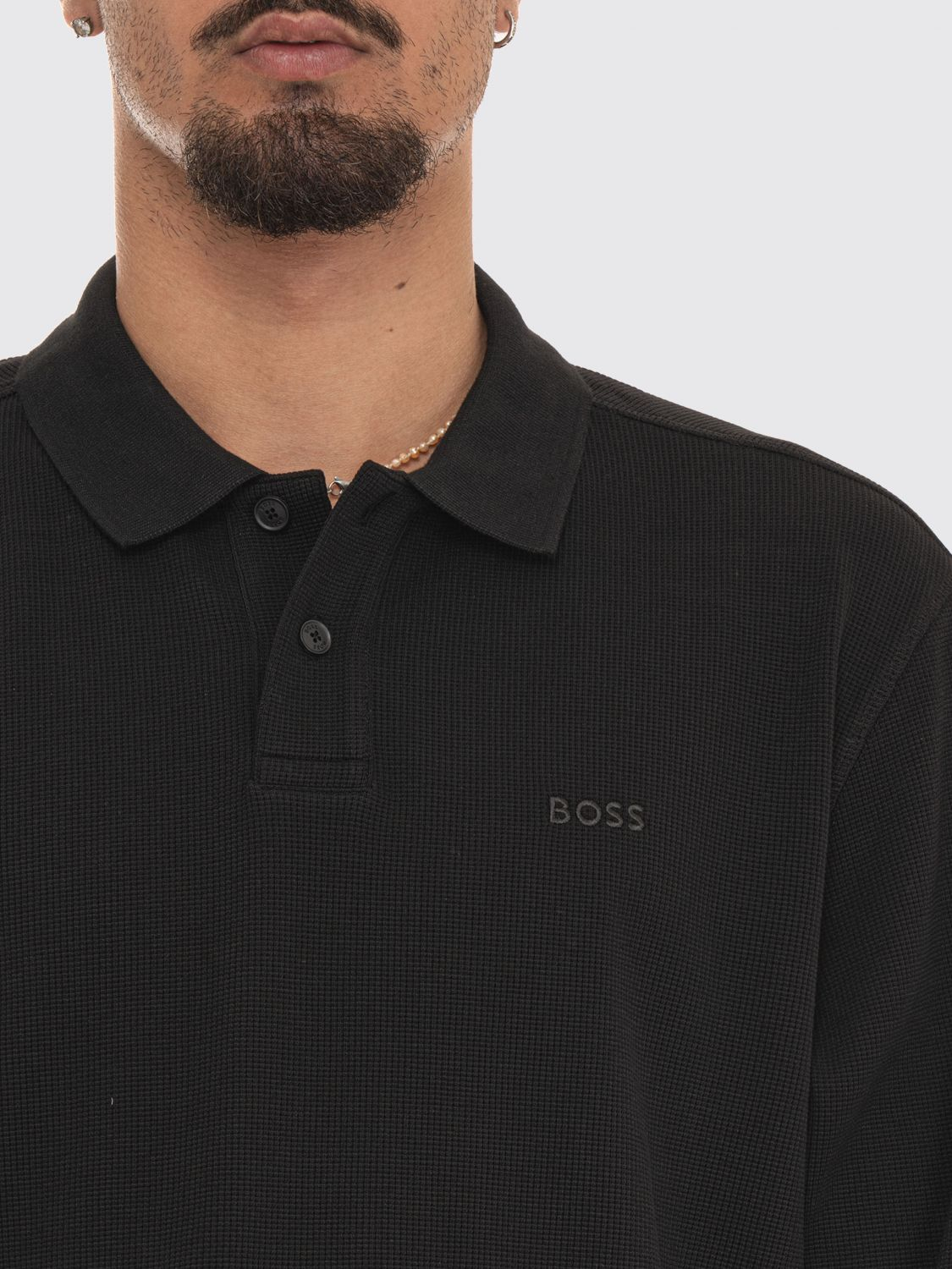 [BOSS] T-shirts Long Sleeve SS26 50520710 001