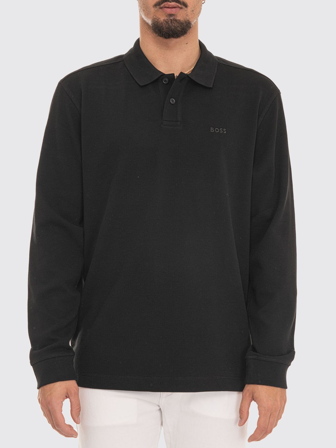[BOSS] T-shirts Long Sleeve SS26 50520710 001