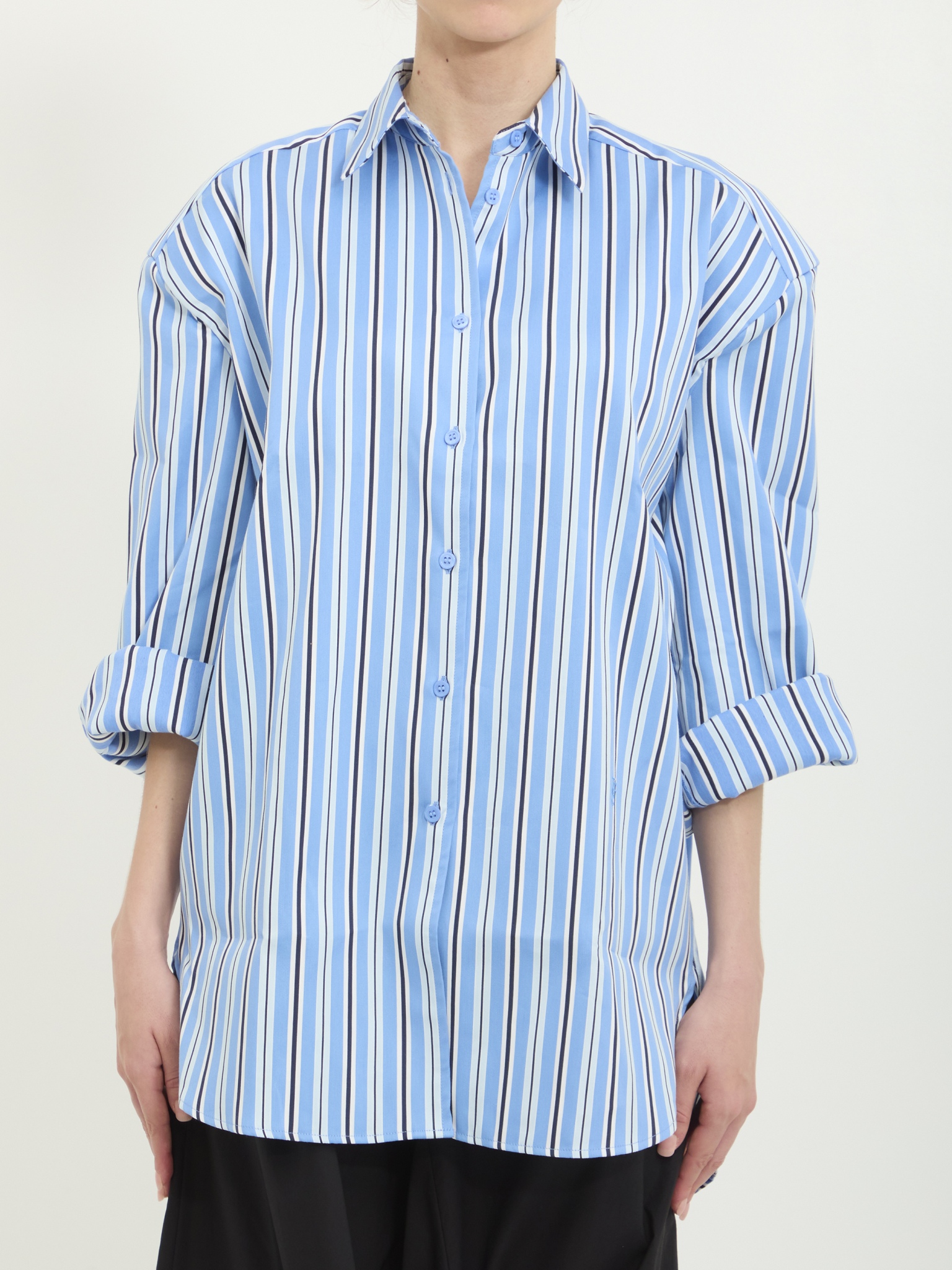 [THE FRANKIE SHOP] Shirts Long Sleeve SS26 CHFS22086836__BMS