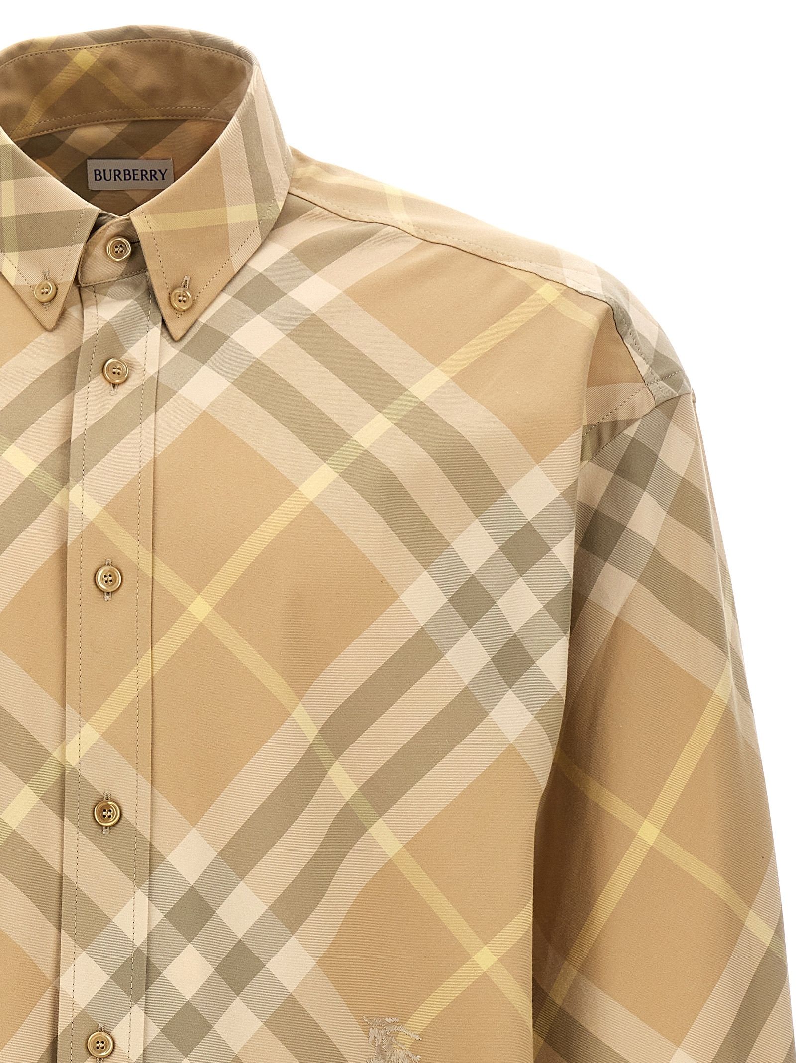 [Burberry] Shirts Long Sleeve SS24 8082194FLAX