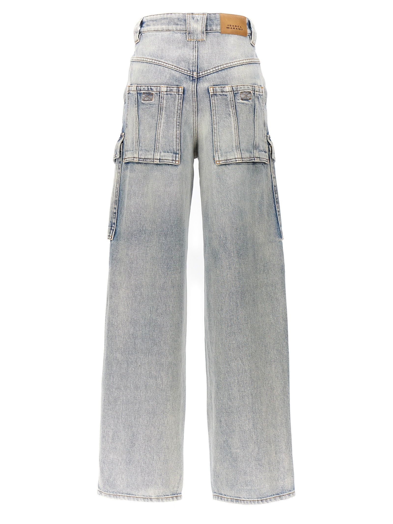 [Marant Etoile] Jeans SS24 24PPA0280FAB1H02E30LU