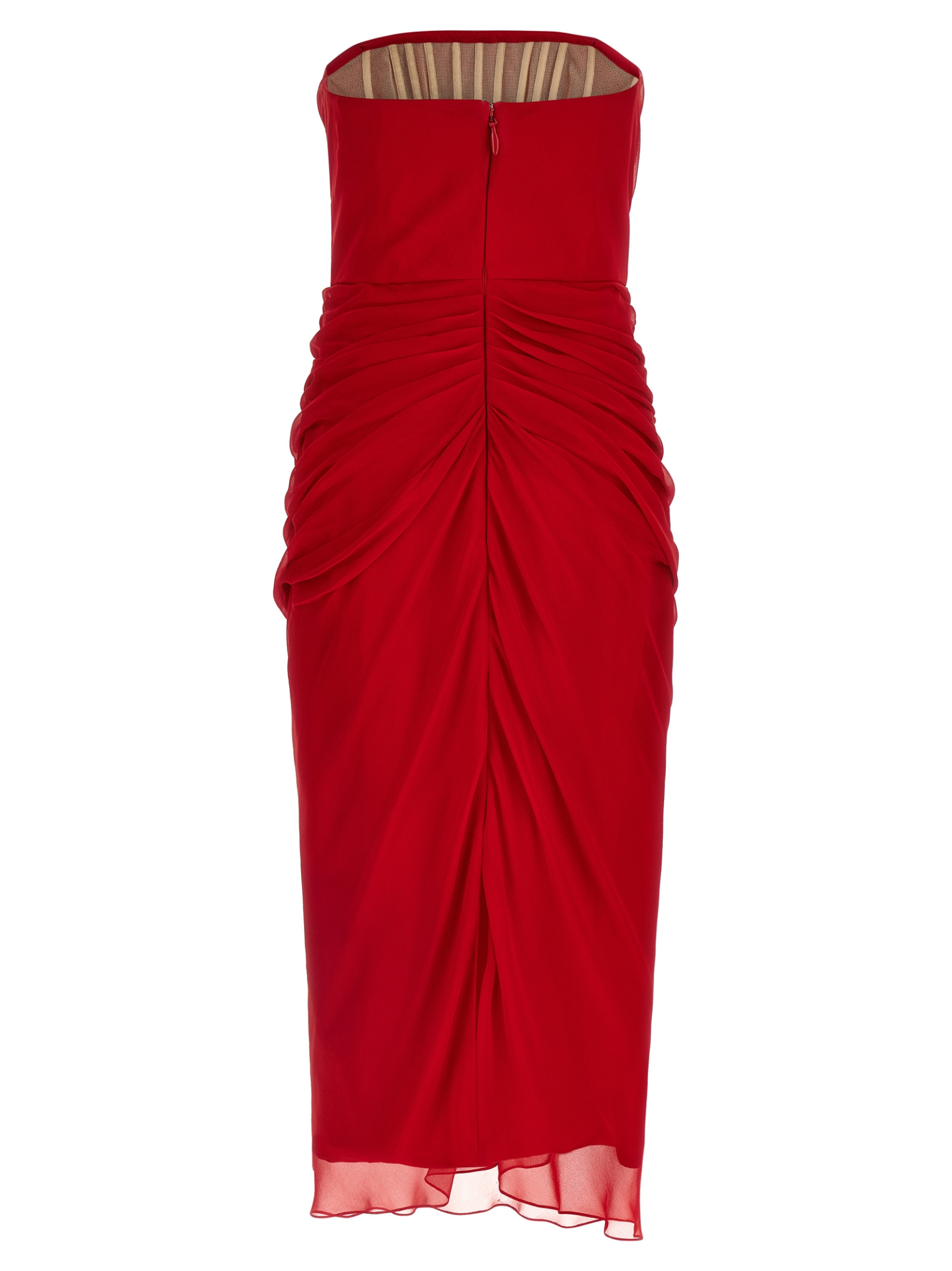 [Carolina Herrera] Sleeveless dress SS26 R2611N550SCH015