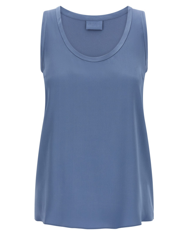 [Brunello Cucinelli] T-shirts Sleeveless FW25 MPC59E0600C2641