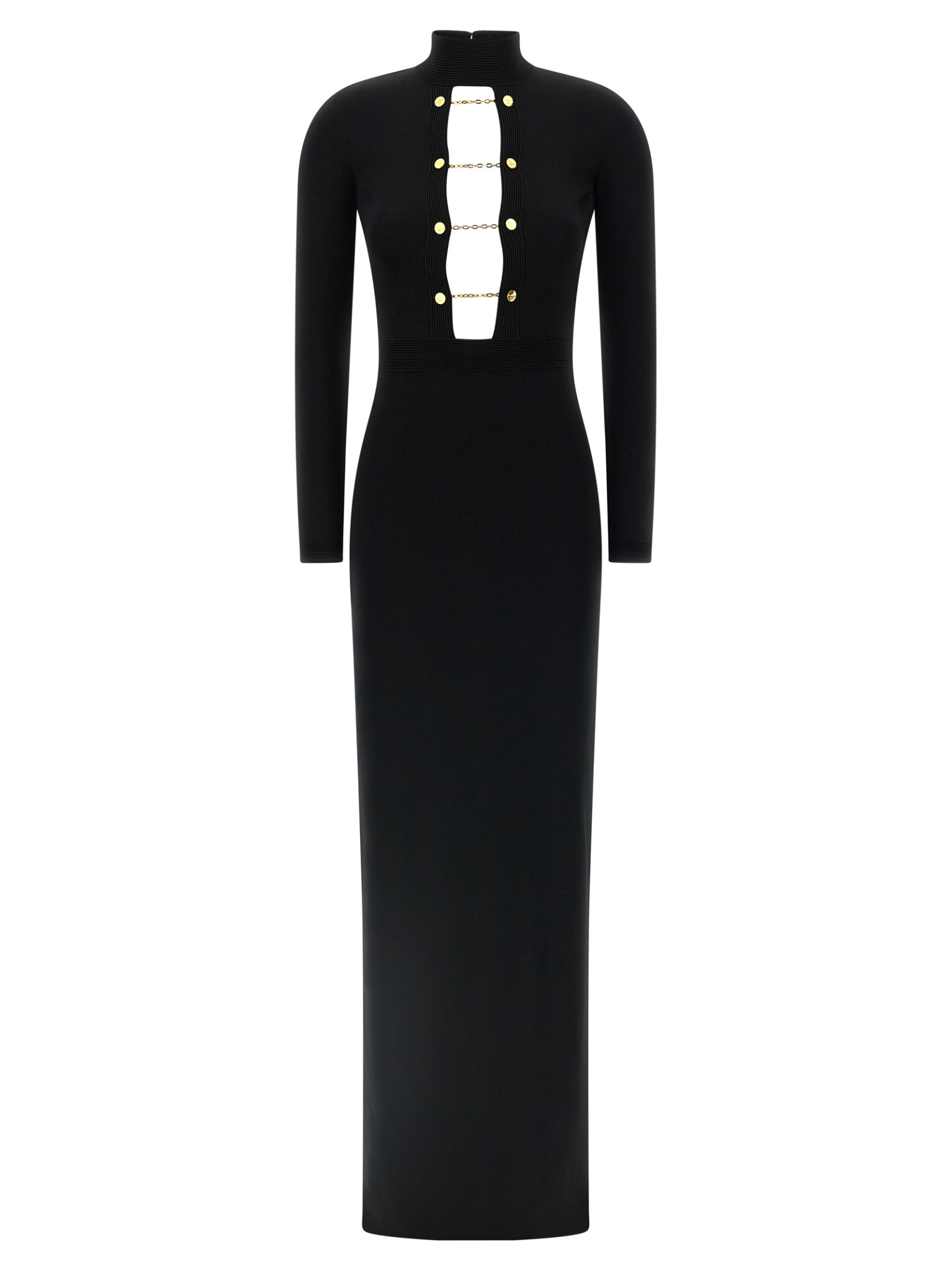 [ELISABETTA FRANCHI] Long sleeve dress FW25 AM29S57E2110