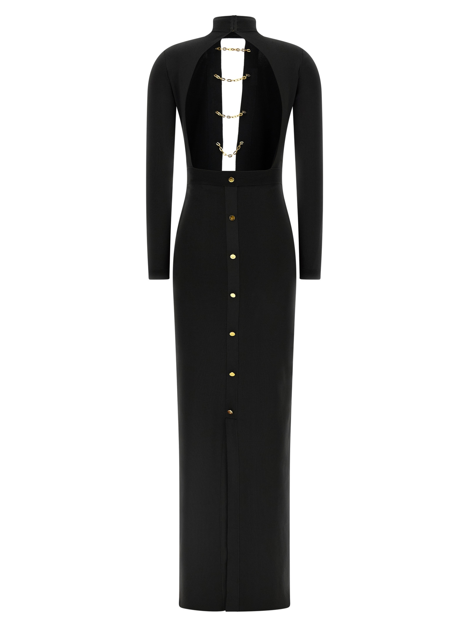 [ELISABETTA FRANCHI] Long sleeve dress FW25 AM29S57E2110