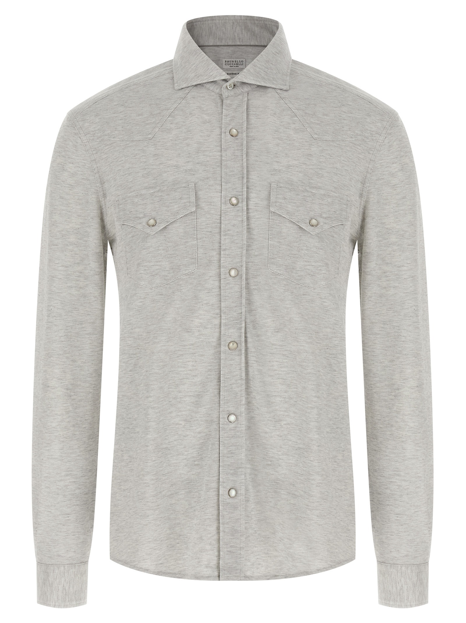 [Brunello Cucinelli] Shirts Long Sleeve SS26 ME8546666C3657