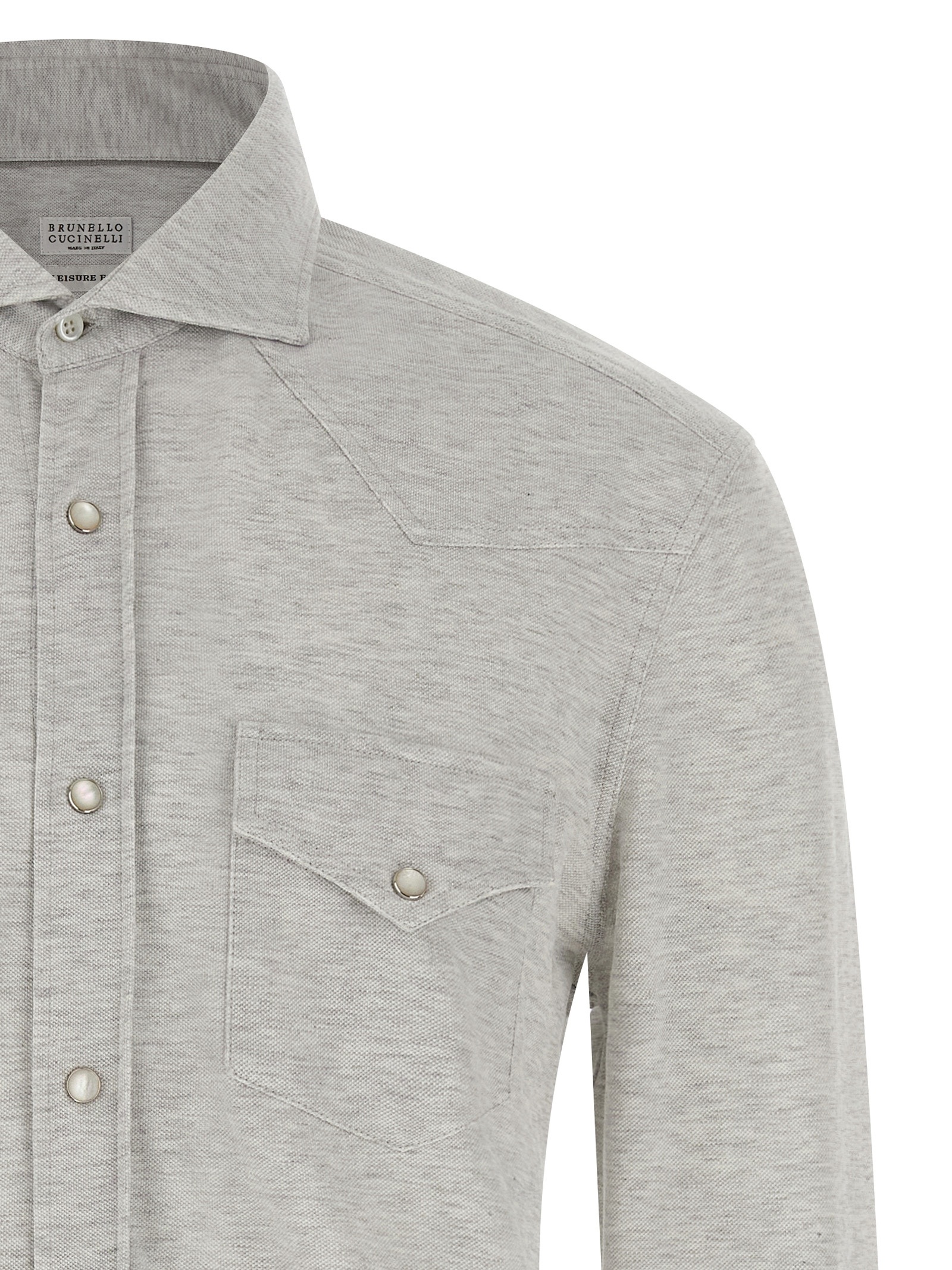 [Brunello Cucinelli] Shirts Long Sleeve SS26 ME8546666C3657