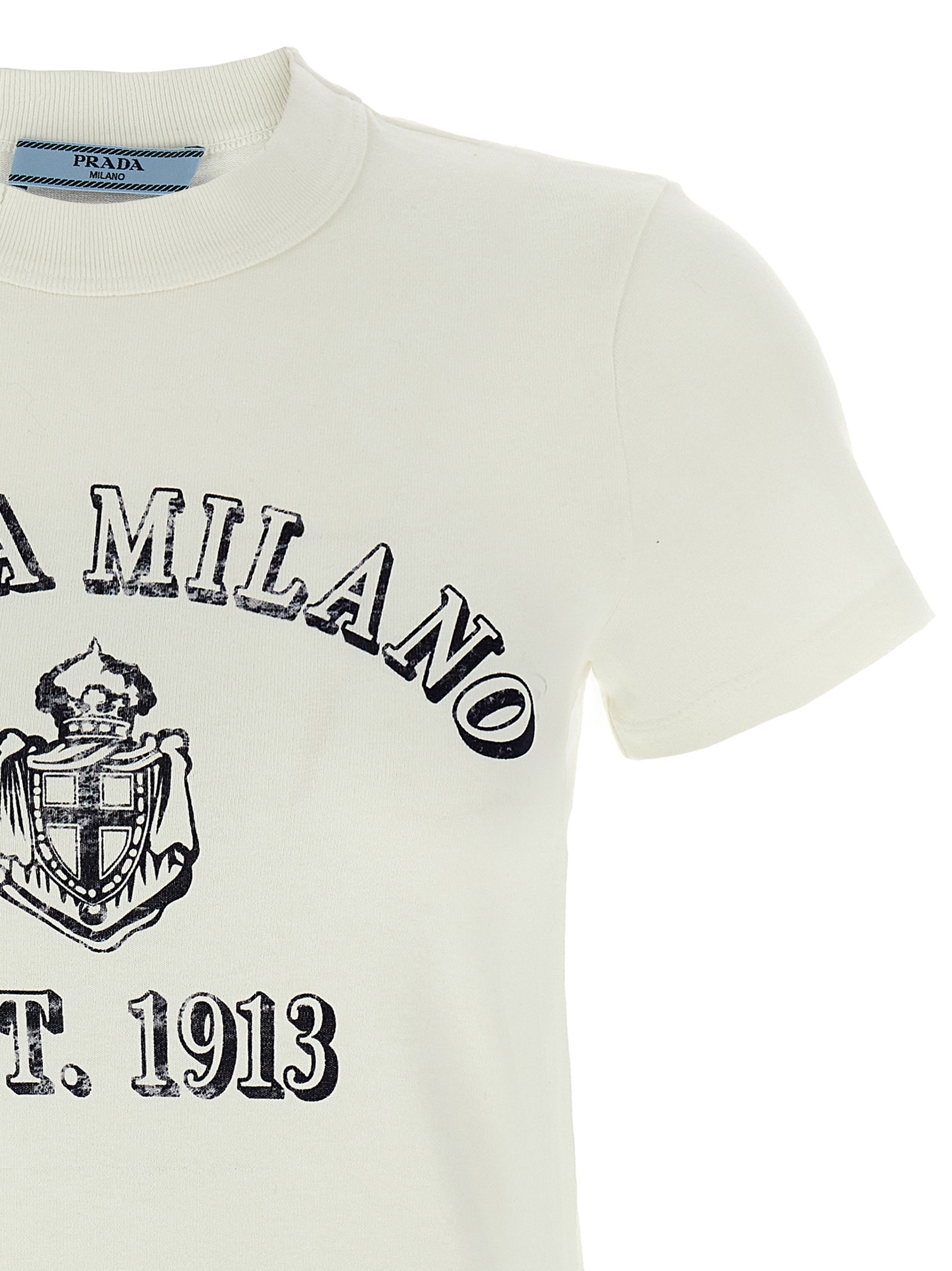 [Prada] T-shirts Short Sleeve SS25 3557BSOOO16XQF0009