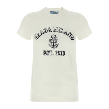 [Prada] T-shirts Short Sleeve SS25 3557BSOOO16XQF0009