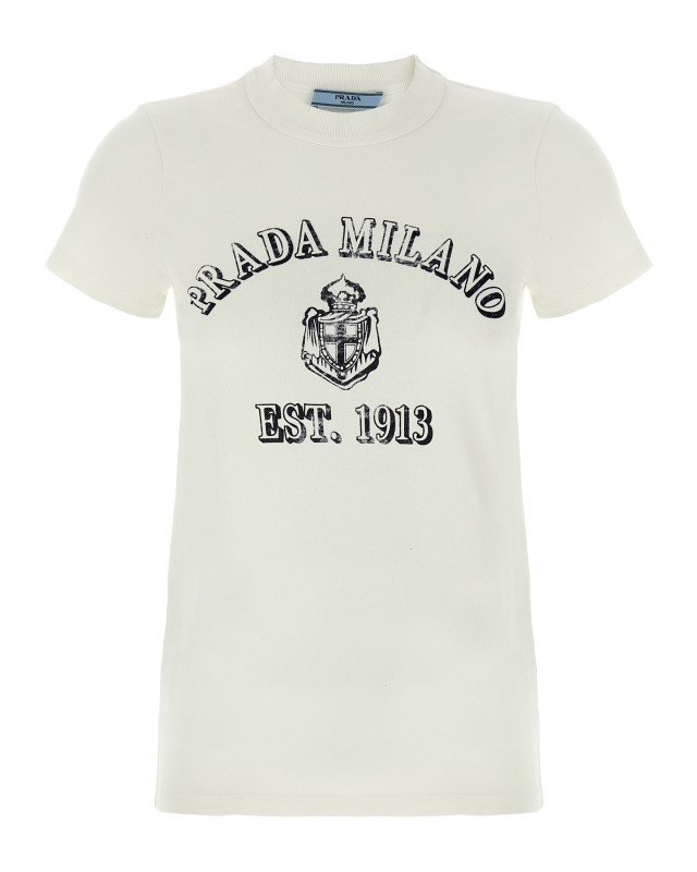[Prada] T-shirts Short Sleeve SS25 3557BSOOO16XQF0009