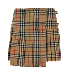 [Burberry] Mini skirt SS25 8025832ARCHIVEBEIGEIPCHK