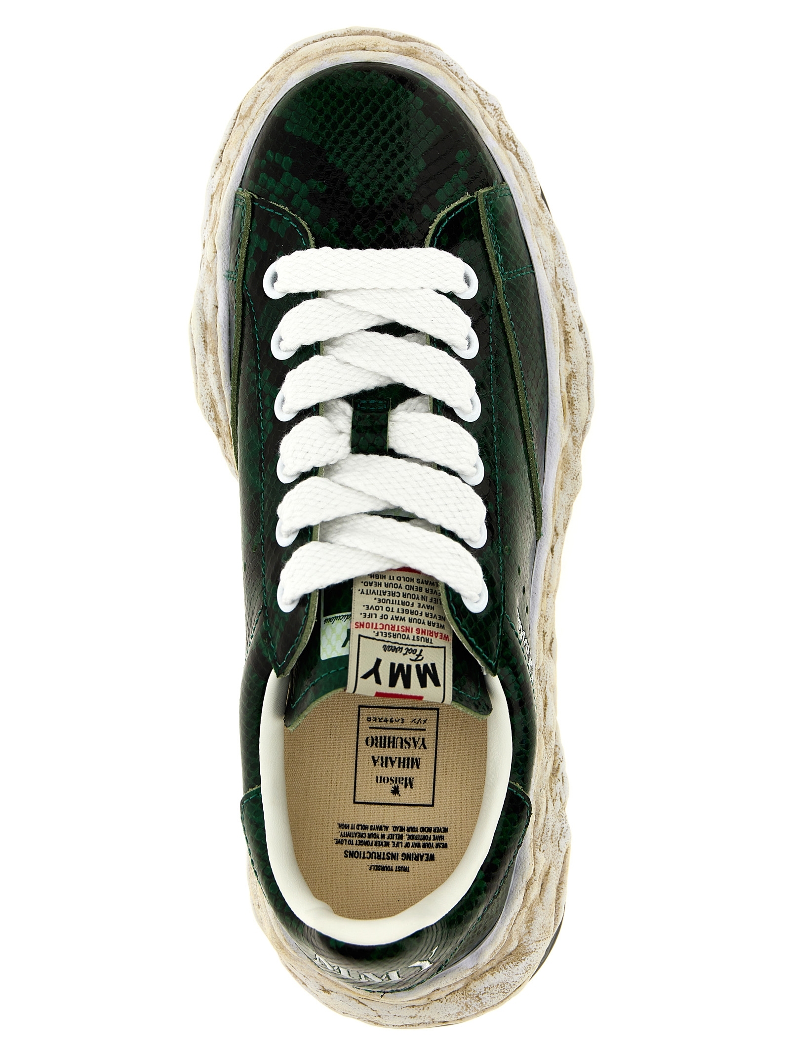 [Maison Mihara Yasuhiro] Sneakers SS25 A14FW712GREEN