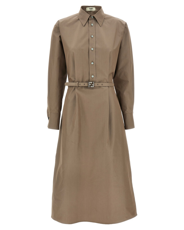 [Fendi] Long sleeve dress SS25 FDD311AQ3KF1SA0