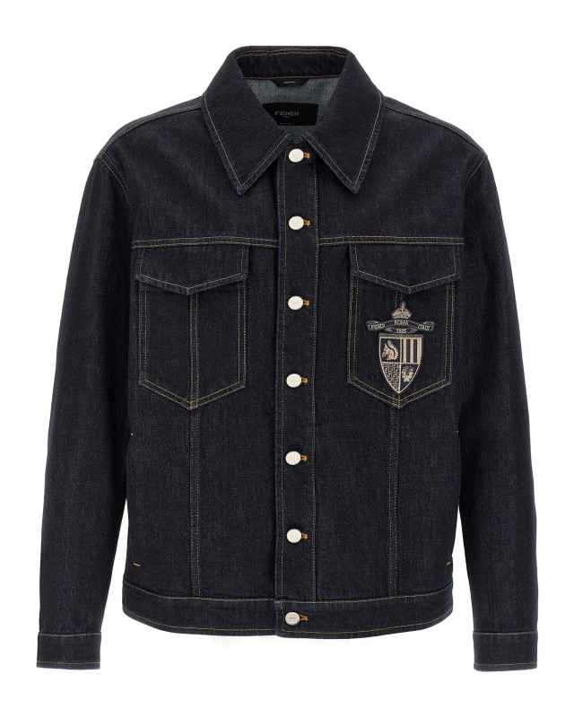 [Fendi] Denim jacket SS25 FW1027AUADF1GXH