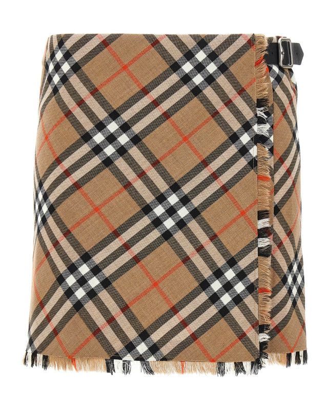 [Burberry] Mini skirt SS25 8102634SANDIPCHECK
